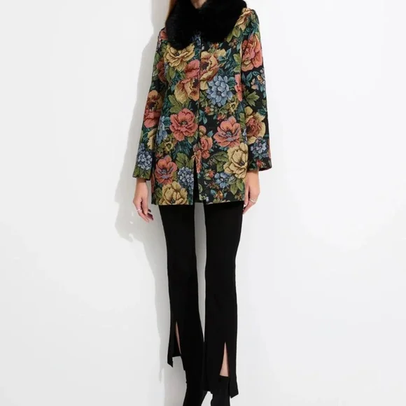 UNREAL FUR MONARCH COAT - SZ. XL - Picture 3 of 6